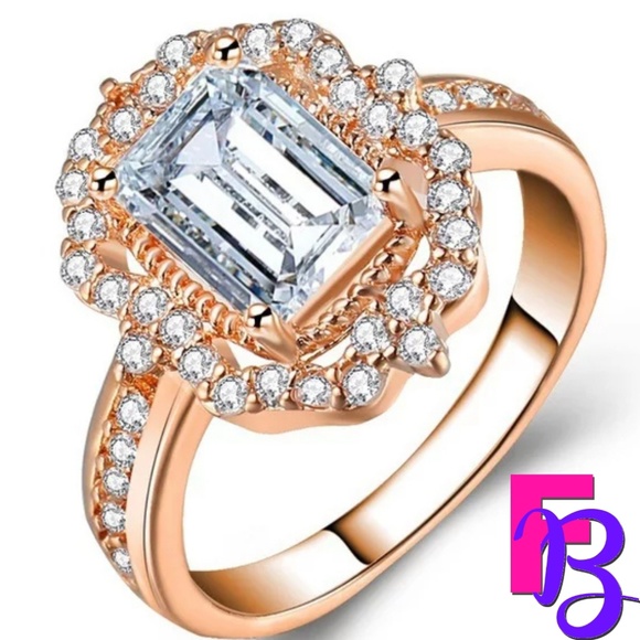 *NEW!* Sizs 8 1.75 CT Emerald Cut Vintage Style Ring - Picture 7 of 10